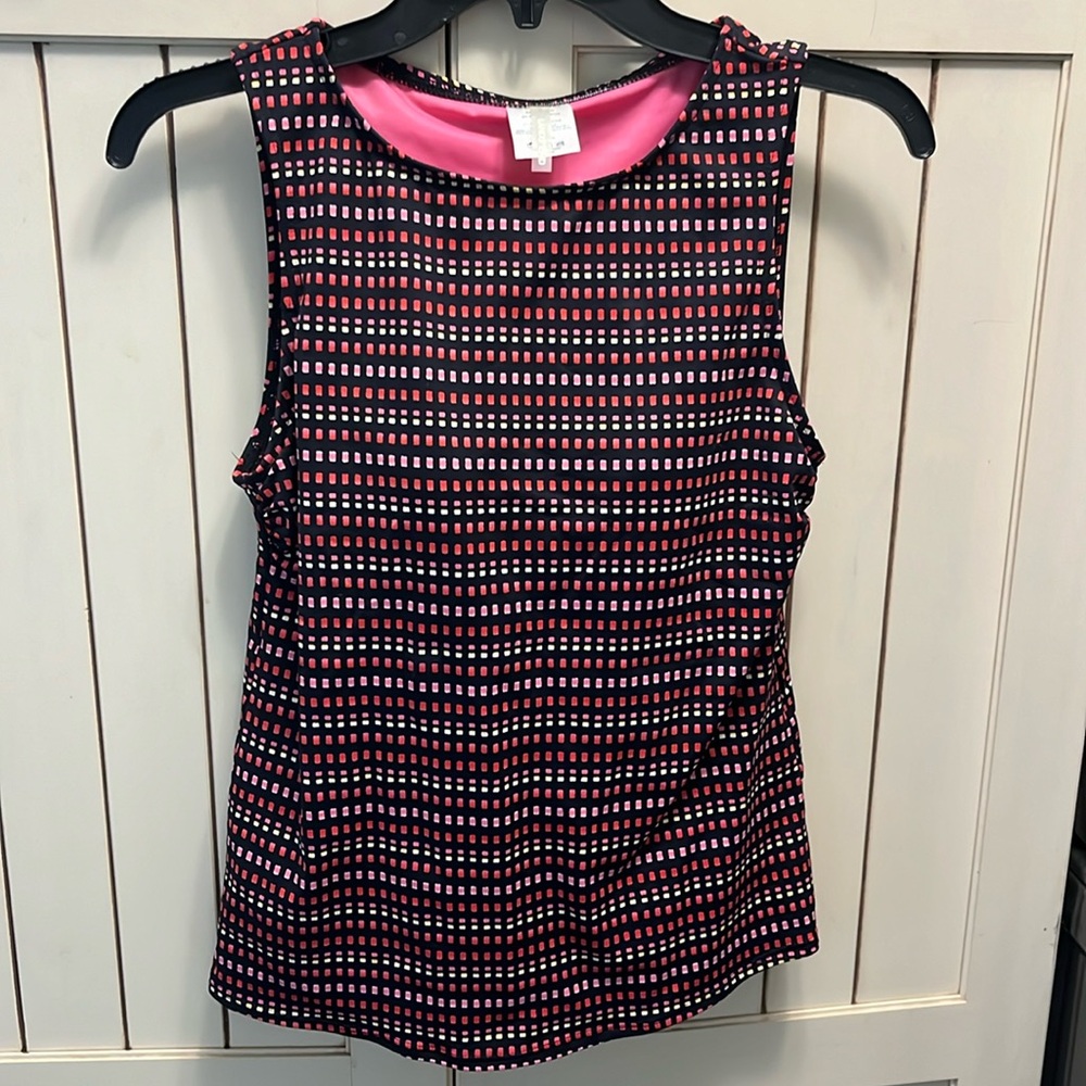 Worn once tanking high neck top